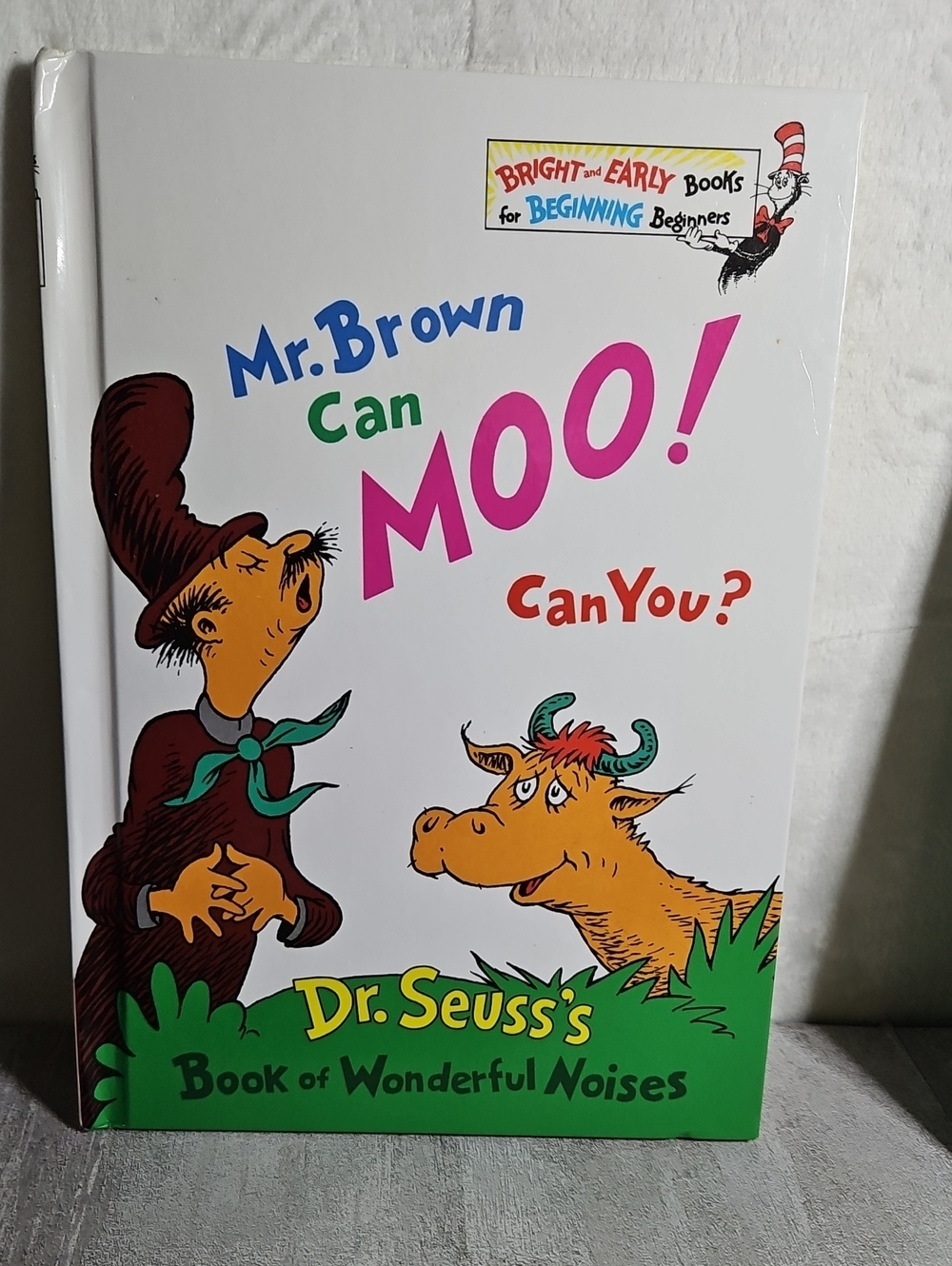 Mr. Brown Can Moo! Can You? Vintage Dr. Seuss Book 1970's